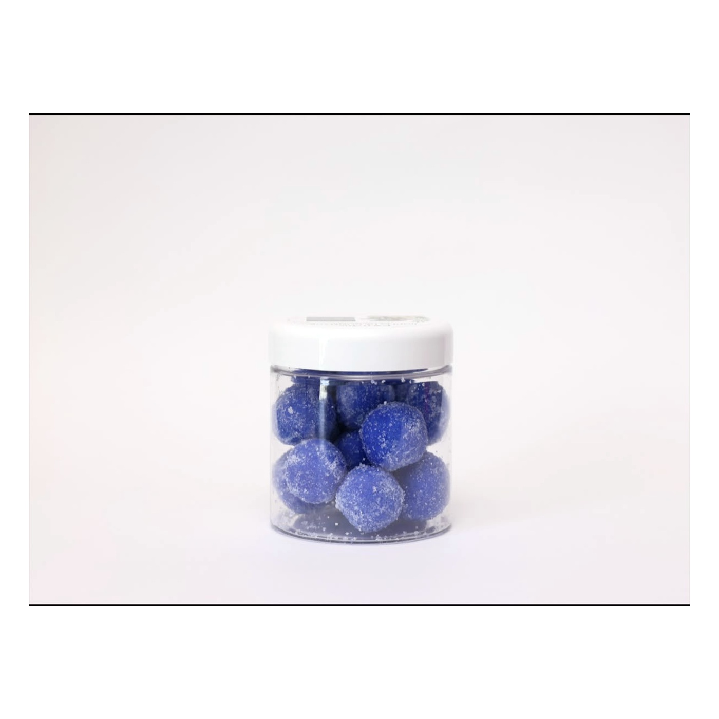 Pot et boules de Gommage Nila Bleu Kojivine